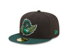 Eugene Emeralds New Era On-Field Road 59FIFTY Cap