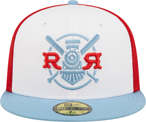 Round Rock Express 2022 On-Field Fauxback 5950 Fitted Cap