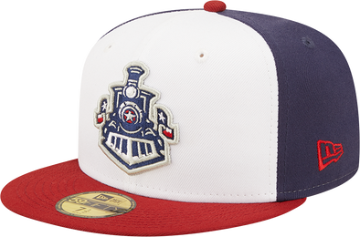 Round Rock Express 2022 New On-Field Aternate Locomotive 5950 Fitted Cap