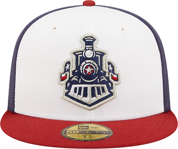 Round Rock Express 2022 New On-Field Aternate Locomotive 5950 Fitted Cap