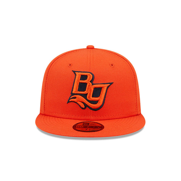 Bowling Green Hot Rods 59Fifty Player's Orange Home Cap