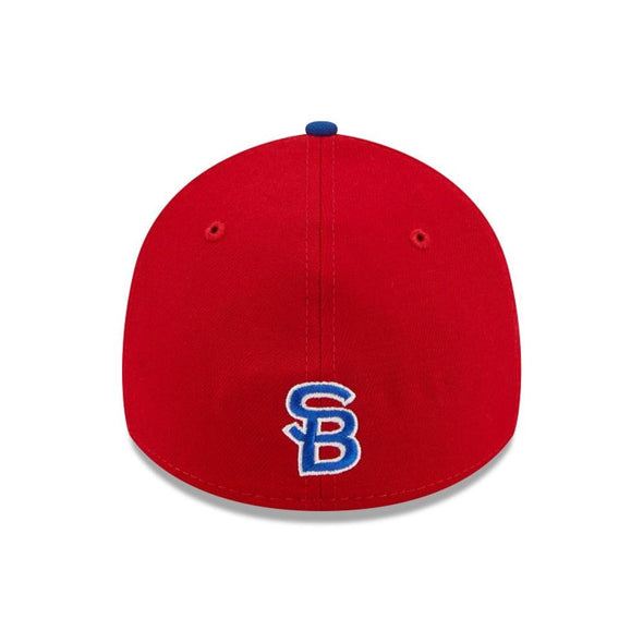 South Bend Cubs New Era 39Thirty Replica Road Stretch Fit Cap