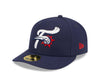 New Era 59Fifty Low Profile Reading Fightin Phils Home Navy F-Fist Hat