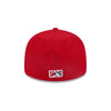 Louisville Bats New Era On-Field Low Profile 59FIFTY Fitted Hat - Red