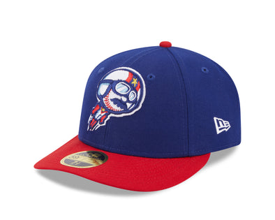 Navy/Red Road 59FIFTY Low Profile Fitted