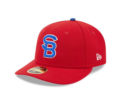 New Era 59Fifty Low Profile South Bend Cubs Red Fitted Cap