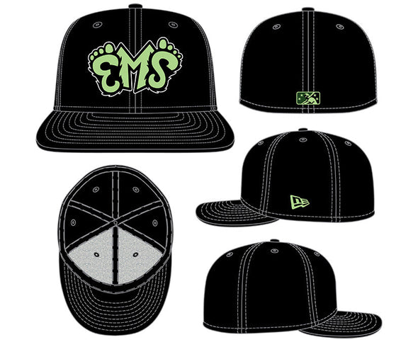 Eugene Emeralds New Era On-Field Batting Practice 59FIFTY Cap