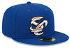 Omaha Storm Chasers New Era 5950 Royal SC Dash BP Hat