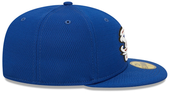 Omaha Storm Chasers New Era 5950 Royal SC Dash BP Hat