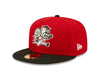 Richmond Flying Squirrels New Era 59FIFTY Fauxback On-Field Cap