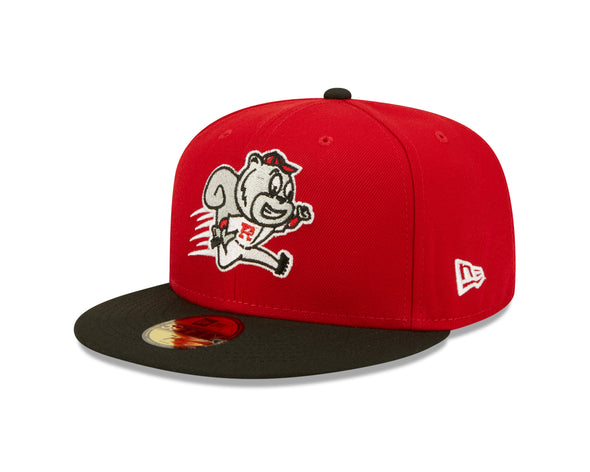 Richmond Flying Squirrels New Era 59FIFTY Fauxback On-Field Cap