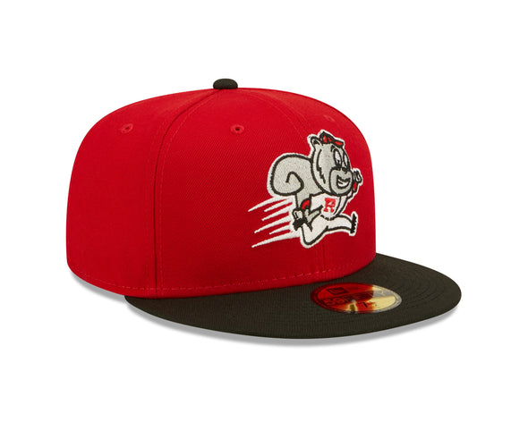 Richmond Flying Squirrels New Era 59FIFTY Fauxback On-Field Cap