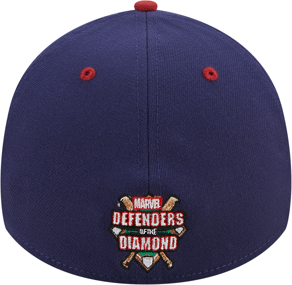 Round Rock Express 2023 Marvel's Defenders of the Diamond New Era 3930 Flex Fit Cap