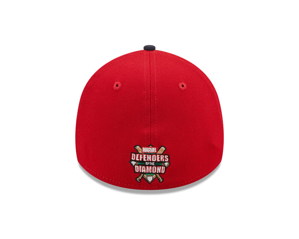 Toledo Mud Hens Marvel's Defenders of the Diamond New Era 39THIRTY Stretch Fit Cap