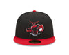 Hickory Crawdads 2023 New Era Marvel's Defenders of the Diamond 59Fifty Fitted Cap