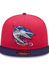 Pensacola Blue Wahoos Marvel’s Defenders of the Diamond New Era 59FIFTY Fitted Cap