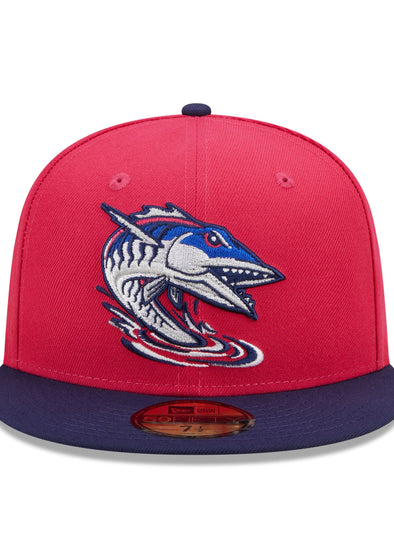 Pensacola Blue Wahoos Marvel’s Defenders of the Diamond New Era 59FIFTY Fitted Cap