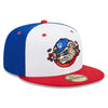 South Bend Cubs New Era 59Fifty Fitted Authentic On Field Marvel's Defenders Of The Diamond Cap