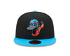 Beloit Sky Carp Marvel's Defenders of the Diamond New Era 59FIFTY Fitted Cap