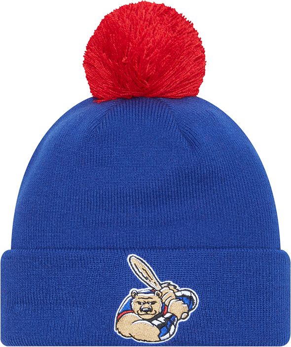 Adult Iowa Cubs Marvel’s Defenders of the Diamond Knit Beanie Cap