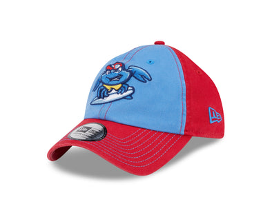 Jersey Shore BlueClaws Casual Classic Blue and Red Adjustable Youth