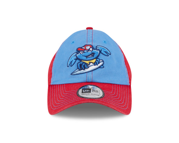 Jersey Shore BlueClaws Casual Classic Blue and Red Adjustable Adult