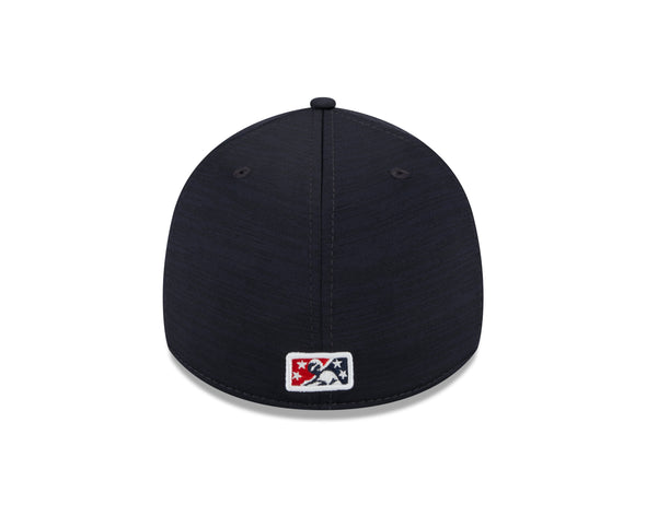 Tacoma Rainiers New Era Kids Navy Clubhouse Stretch Fit Cap