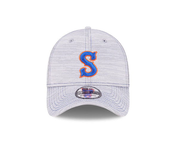 Syracuse Mets New Era 3930 Grey Speed Flex Fit Cap