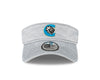 Charlotte Knights New Era Grey Visor