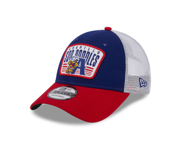 Amarillo Sod Poodles New Era Youth Tri Lean A Cap