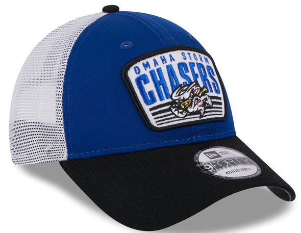 Omaha Storm Chasers New Era 940 Royal 2T Patch Cap