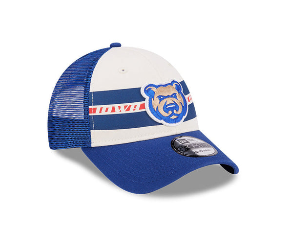 Men's Iowa Cubs Team Stripe Adjustable Cap