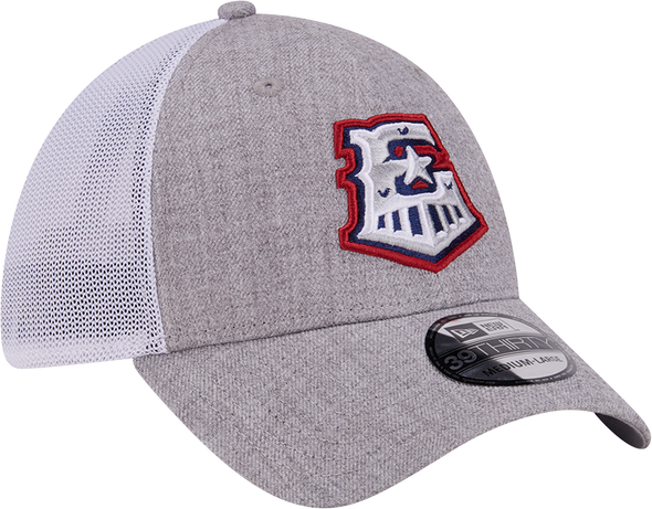 Round Rock Express Heathered Grey 3930 Flex Fit Cap