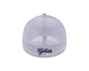 New Era 39Thirty Heathered Gray and White Mesh F-Fist Stretch Fit Hat