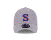 Syracuse Mets New Era 3930 Heathered Grey/White Flex Fit Cap