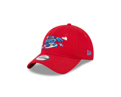 Jersey Shore BlueClaws Youth Red Flower Adjustable Cap