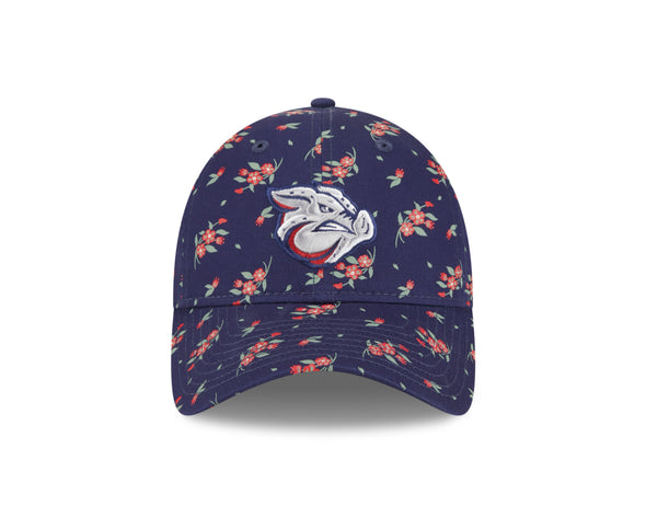 Lehigh Valley IronPigs Womens 920 New Era BLOOM NAVY Cap