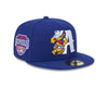 Amarillo Sod Poodles New Era Blue Lean A 59FIFTY Patch Fitted Cap