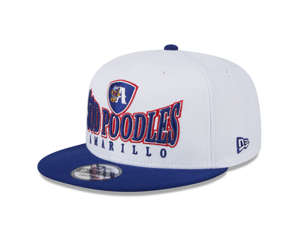 Amarillo Sod Poodles New Era 9FIFTY Leaning A Crest Snapback Cap