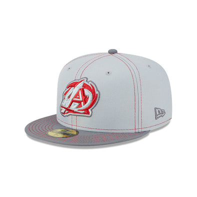 Arkansas Travelers New Era 59FIFTY Gray Pop Cap