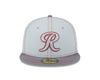 Tacoma Rainiers New Era 59Fifty Gray Pop Cap