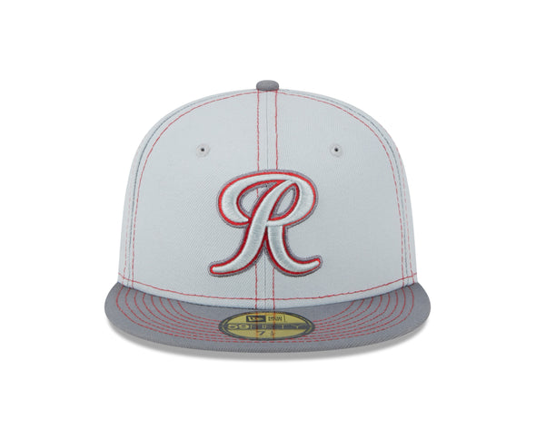 Tacoma Rainiers New Era 59Fifty Gray Pop Cap