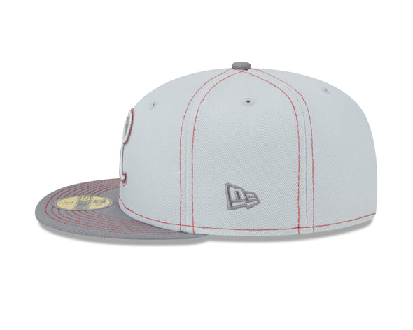 Tacoma Rainiers New Era 59Fifty Gray Pop Cap