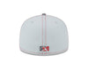 Tacoma Rainiers New Era 59Fifty Gray Pop Cap