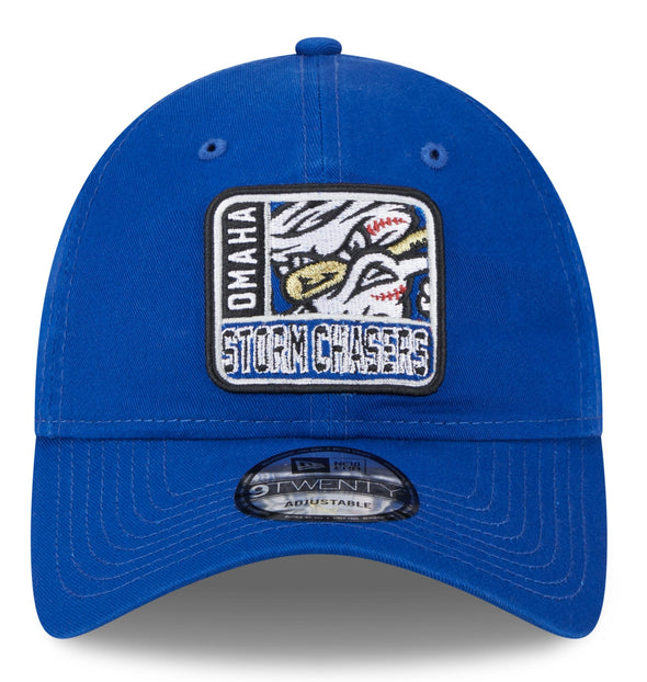 Omaha Storm Chasers New Era 920 Royal Logo Mix Cap