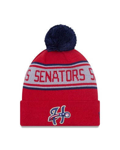 Harrisburg Senators Knit Repeat Hat