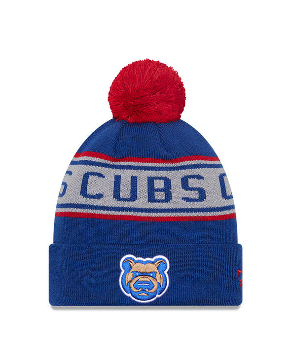 Youth Iowa Cubs Repeater D3 Knit Pom Beanie