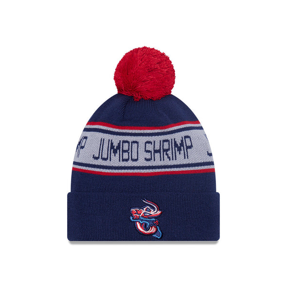 Jacksonville Jumbo Shrimp New Era On-Field Beanie