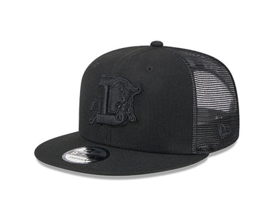 Durham Bulls New Era Youth Black 950 JR Classic Trucker