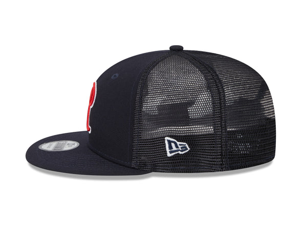 Tacoma Rainiers New Era Kids 9Fifty Navy Classic Trucker Snapback